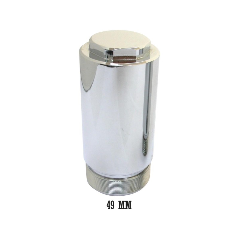 Fork Tube Extension Kit Fork Diameter: 49mm, Length: 2" Chrome