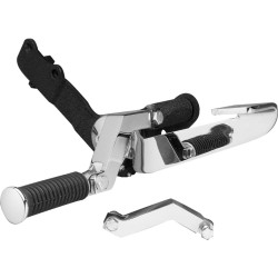 Offset Footpeg Extensions Chrome