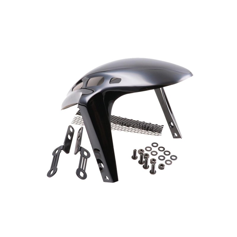 Custom V2 Front Fender Gloss Black 19"