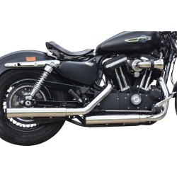 Gun Smooth Slip On Mufflers Donut End Cap Polished Polished