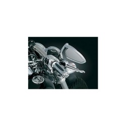 Zombie Grips With Throttle Boss Chrome 1" Throttle Cables