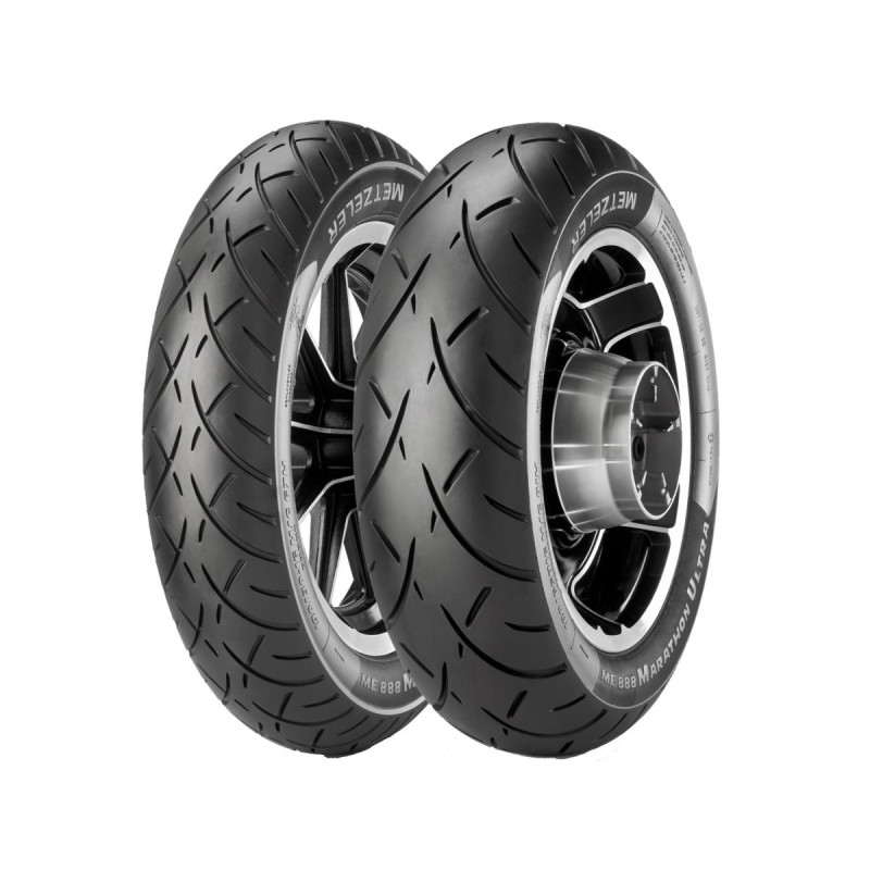 ME 888 Marathon Ultra Tire 180/65 B-16 81H TL Reinforced Black Wall