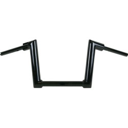 2" Str8UP Road Glide Handlebars Medium (280mm) Black Powder Coated Cable operated Throttle By Wire