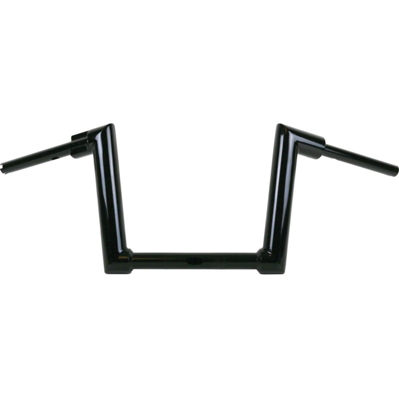 2" Str8UP Road Glide Handlebars Medium (280mm) Black Powder Coated Cable operated Throttle By Wire