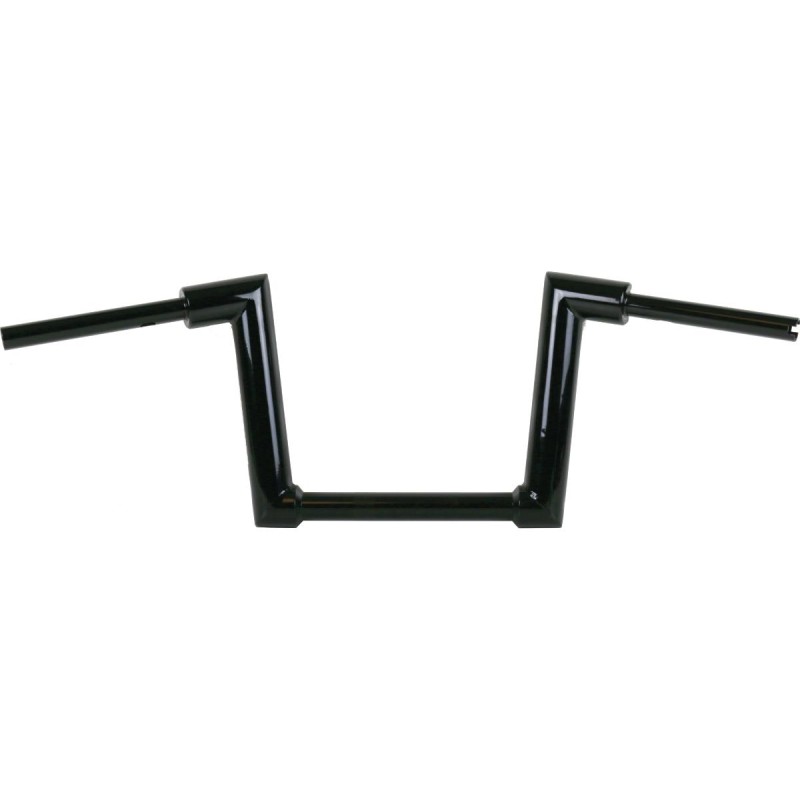 2" Str8UP Road Glide Handlebars Medium (280mm) Black Powder Coated Cable operated Throttle By Wire