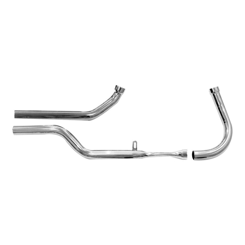 Panhead Side By Side Headers Chrome 1,75"