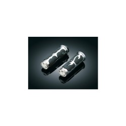 ISO-Flame Grips Chrome 1" Throttle Cables