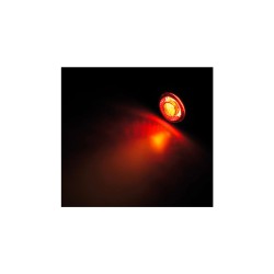 Apollo Bullet LED Turn Signals/Taillight/Brake Light Smoke Lens, Black Alu Housing Black Smoke LED