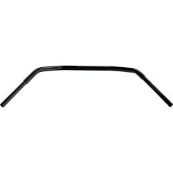 1 1/4" Fat Dirty Bar Handlebar with 1 1/4" Clamp Diameter Black Powder Coated 1 1/4"