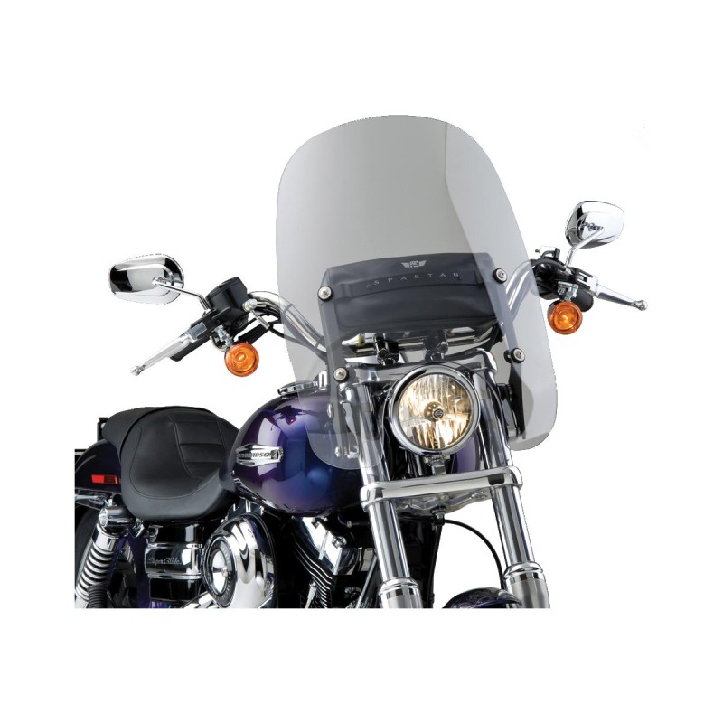 Spartan Windshield Height: 18,5", Width: 18" Clear