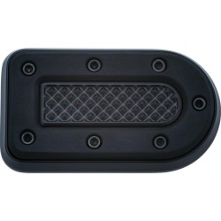 Heavy Duty Brake Pedal Pad Black, Satin