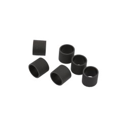 Zeta Replacement Grip Rubber Set Black