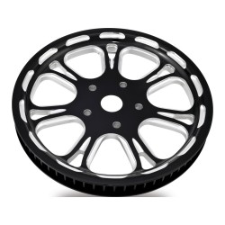 Virtue Pulley Contrast Cut Platinum 1" 66.0 teeth