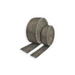 Insulating Exhaust Wrap 2" x 1/16" x 50 Ft. Roll Platinum
