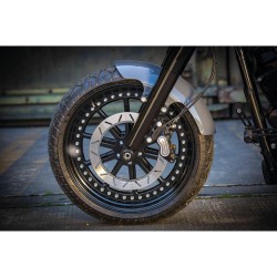 Softail Milwaukee Eight Steel Front Fender 16" Slim, Deluxe, Heritage Long Version Raw