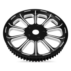 Revel Pulleys Contrast Cut Platinum 1 1/8" 70.0 teeth