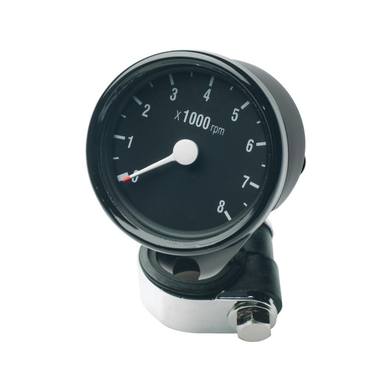 Mini Speedometer with Cables Ratio: 1:1 Chrome