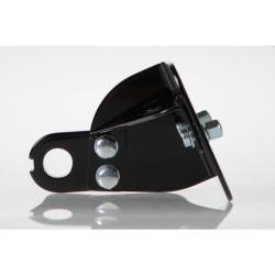 Long Seitlicher Kennzeichenhalter Black Gloss