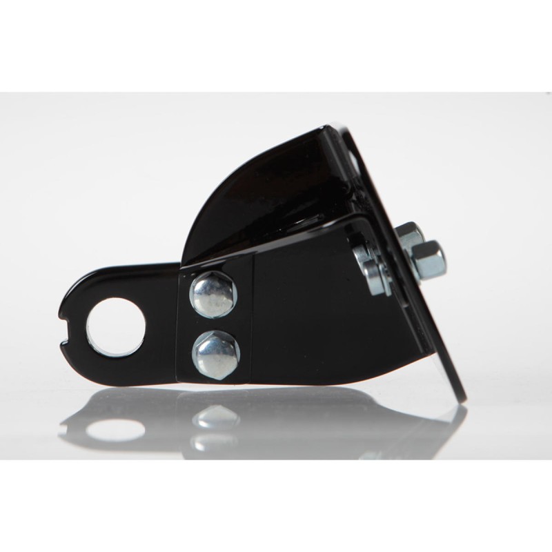 Long Seitlicher Kennzeichenhalter Black Gloss