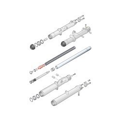 Fork Tube Plug Big Twin Front Fork Parts OEM 45838-77