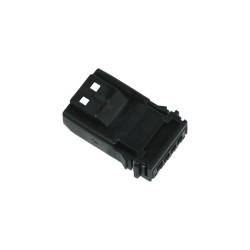 MX-1900 4-Position Black Pin Connector Housing Black