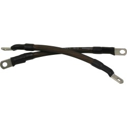 6" Pro Flex Battery Cable Black