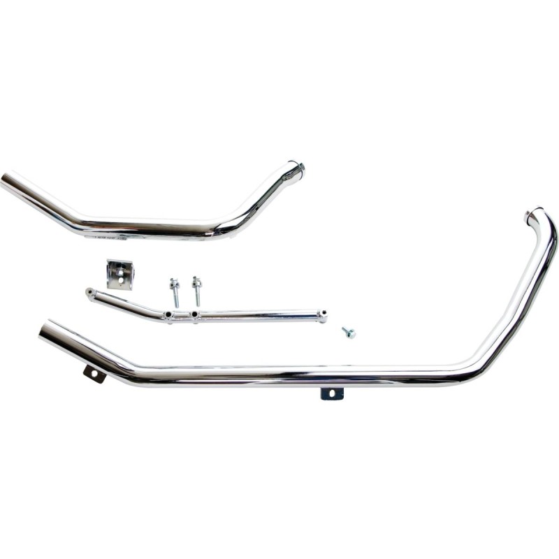 Upsweep 00-06 Twin Cam Headers Chrome 1,75"