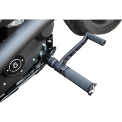 Forward Controls Base Rubber, black Forward Control Kit for Sportster