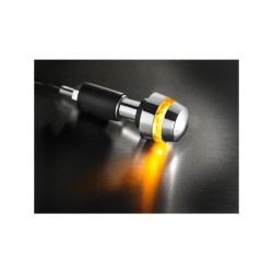 BL 2000 LED Bar End Turn Signal Chrome Clear LED