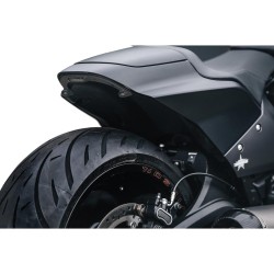 FXDR LED Turn Signal/Taillight/Brake Light Kit with Bracket Black Powder Coated Clear LED