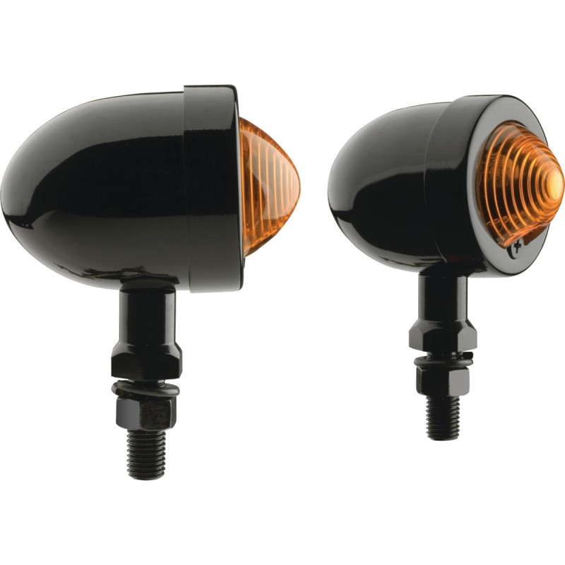 Mini Bullet Turn Signal Black