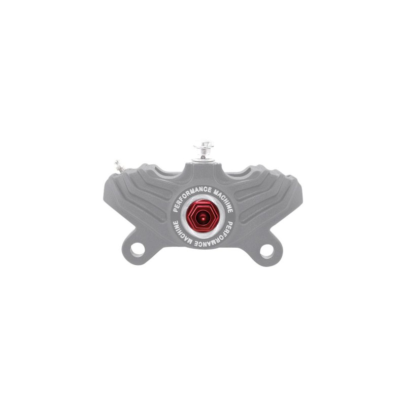 Vintage Brake Caliper Bolt Red