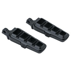 Dillinger Pegs with Male Mount Adapter Black, Satin