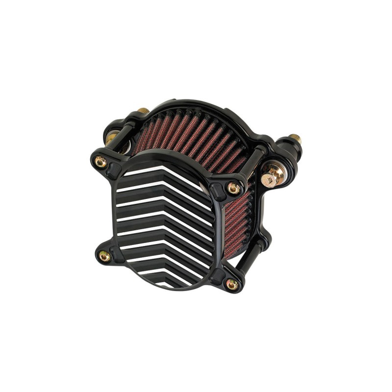 Omega V-Fin Air Cleaner Black