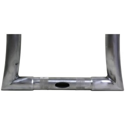 430 Extra Tall Flow Bar Super Fat Road King Handlebar with 1 1/4" Clamp Diameter 1,4" Raw Throttle By Wire