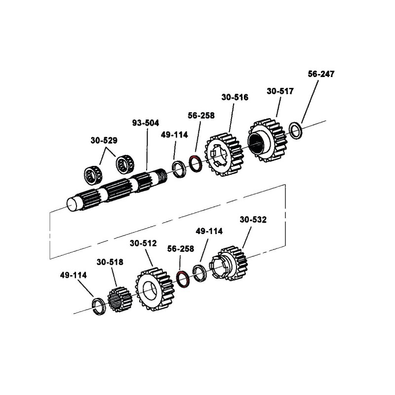 THRUST WASHER(5SPD.TRANS)