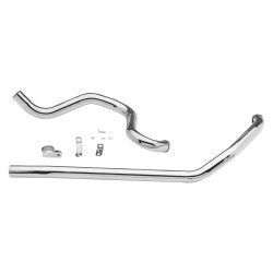 Independent Dual Evo Touring Headers Chrome 1,75"