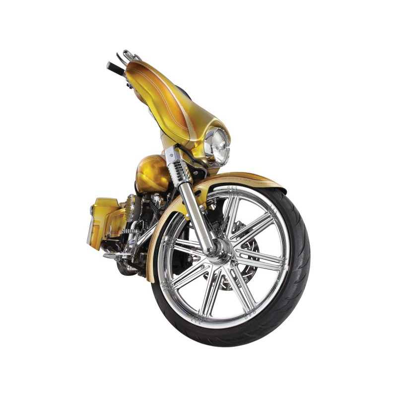 Smooth Hot Legs, chrome, single disc Fork Slider