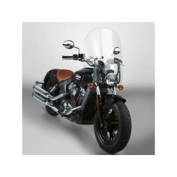 SwitchBlade 2-Up Quick Release Windshield Height: 26", Width: 23" Clear
