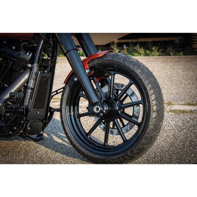 Softail Milwaukee Eight Steel Front Fender 16" Slim, Deluxe, Heritage Short Version Raw