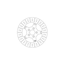 Floating Brake Rotor 5-Hole 11,5" Front