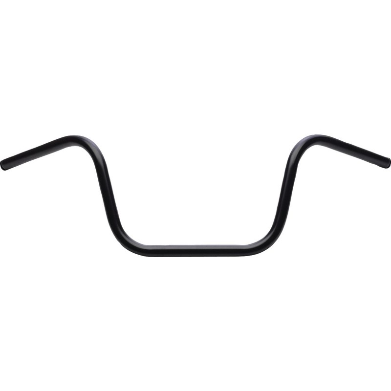 10 Ape Hanger Handlebar Black Powder Coated 1"