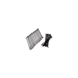 TTS SPOKES KIT BLK CHR, MISC. NIPPLES