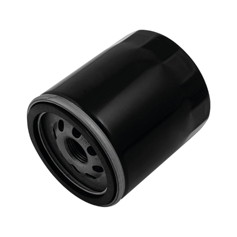 Twin Cam Engine Oil Filter Black