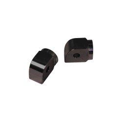 Race and Custom Design Peg Clevis Passenger Black