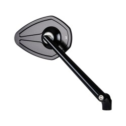 mo.view sport Mirror Stem length: 150mm Black, Anodized