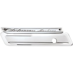 Smooth Saddlebag Latch Plate Chrome