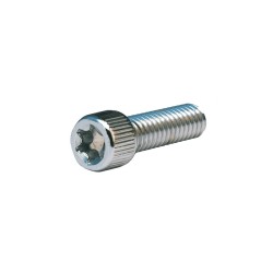 Knurled Sockethead Torx Screw Pack Chrome Grade 8 Torx 3/8"-16 UNC 1 1/4"