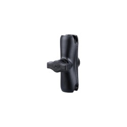 Double Socket Arm For 1" Rubber Balls Medium Black Powder Coated 90.0 mm