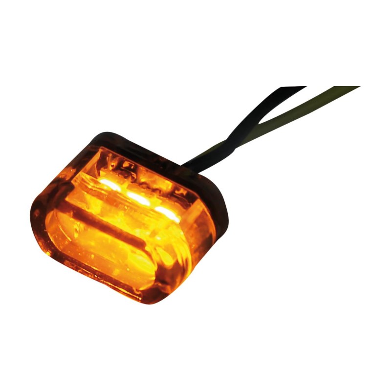 Module 2 LED Turn Signal Approved for horizontal installation only Smoke LED